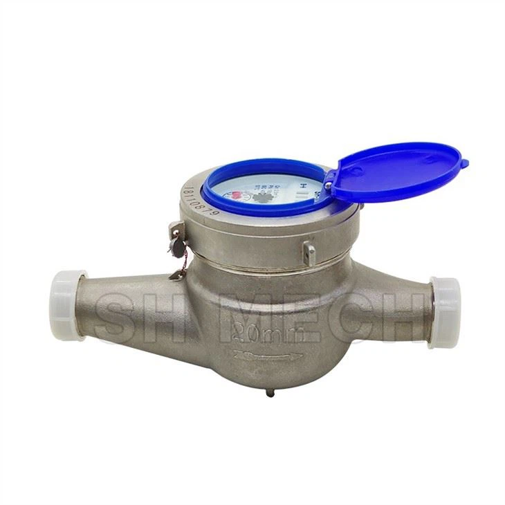1/2inch~2inch Class B Stainless Steel Water Meter Multi-jet Dry Type Cold Water Meter Suppliers