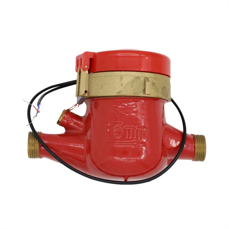 Brass Hot Water Multi Jet Water Meter For Industrial