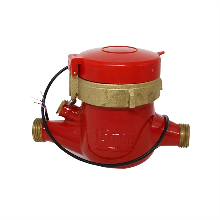 Brass Hot Water Multi Jet Water Meter For Industrial