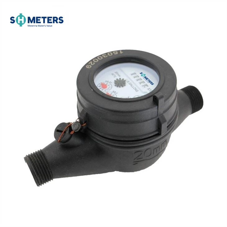 DN15mm-DN50mm Class C R200 Plastic Multi Jet Water Meter DN15mm-DN50mm Class C R200 Plastic Multi Jet Water Meter