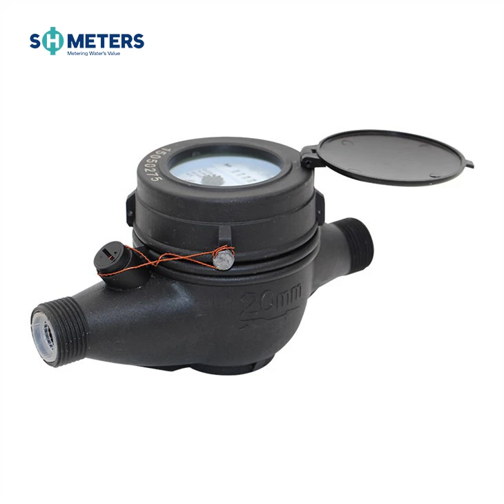 DN15mm-DN50mm Nylon Plastic Multi Jet Water Meter DN15mm-DN50mm Nylon Plastic Multi Jet Water Meter