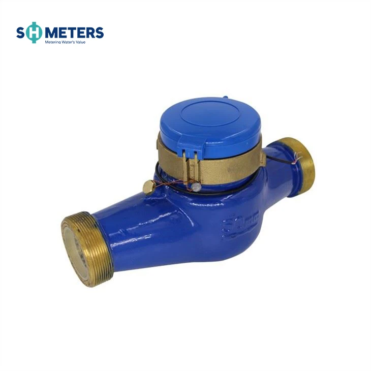 Multi Jet Plastic Cold Water Meter With Brass Thread Multi Jet Plastic Cold Water Meter With Brass Thread