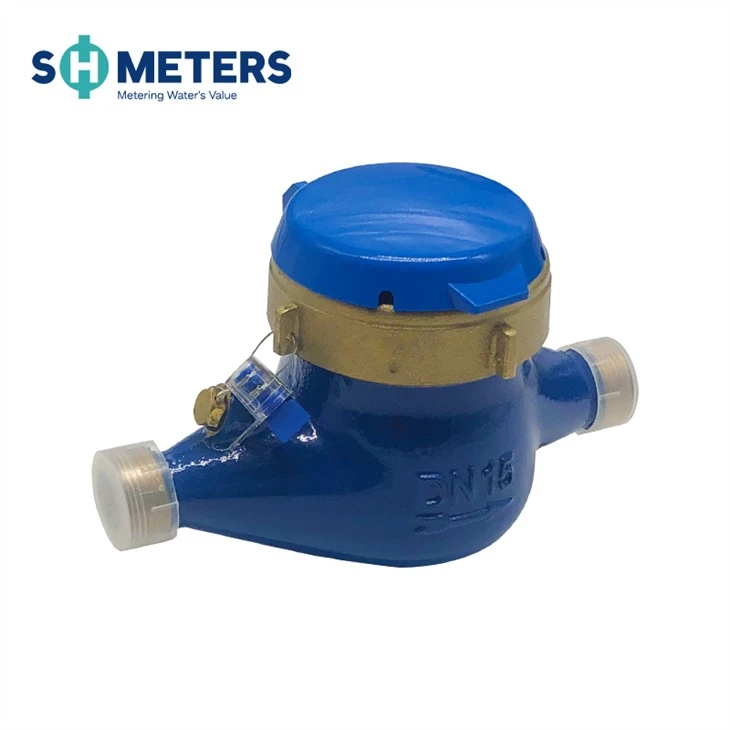 Multi-jet Water Meter Dry Dial Brass Material Standard ISO4064 Multi-jet Water Meter Dry Dial Brass Material Standard ISO4064