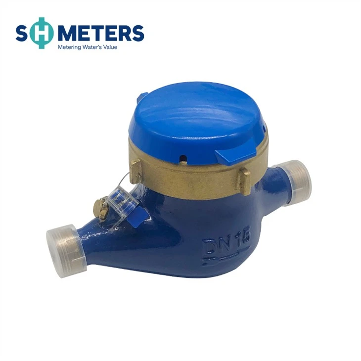 Multi-jet Water Meter Dry Dial Brass Material Standard ISO4064 Multi-jet Water Meter Dry Dial Brass Material Standard ISO4064