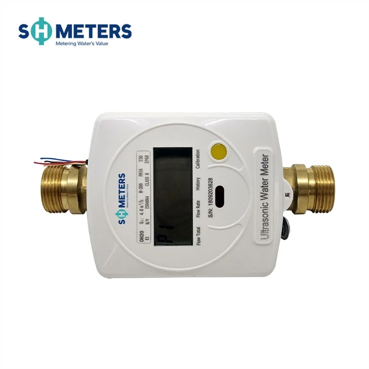 Smart Wireless Remote Reading Ultrasonic Water Flow Meter Brass M-bus Smart Wireless Remote Reading Ultrasonic Water Flow Meter Brass M-bus