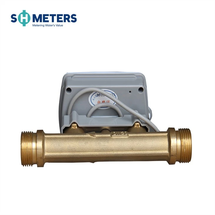 Smart Wireless Remote Reading Ultrasonic Water Flow Meter Brass M-bus Smart Wireless Remote Reading Ultrasonic Water Flow Meter Brass M-bus