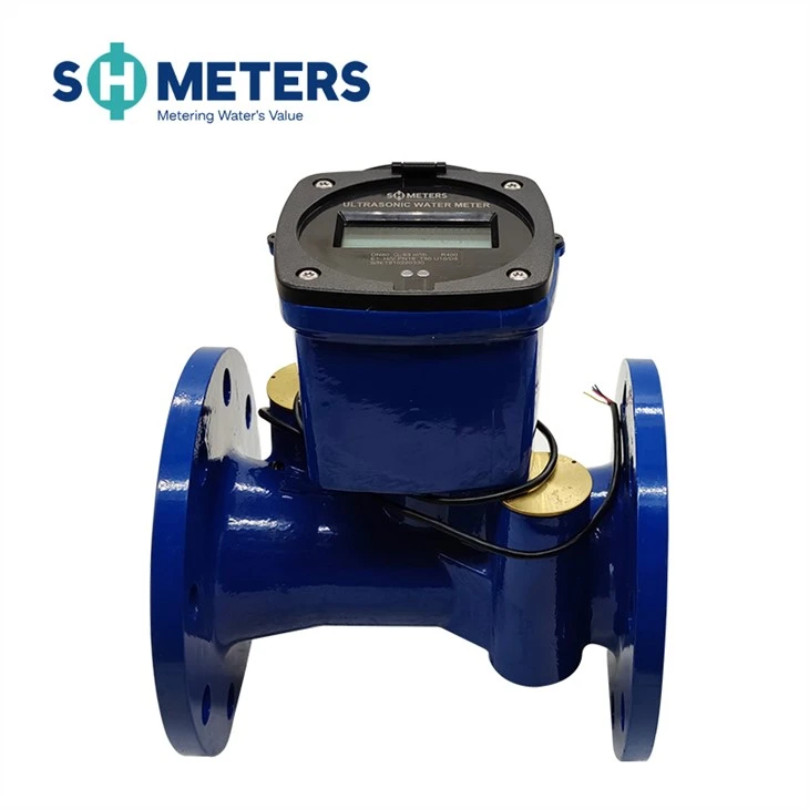 Wireless Remote Iso 4064 Class B Digital 200mm Flange Ultrasonic Smart Water Meter